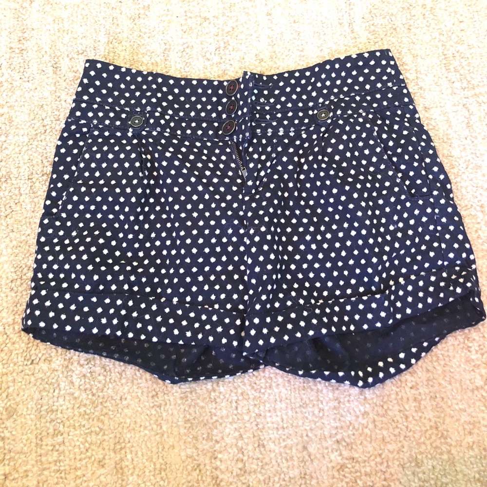 Daughters of the liberation polka dotted shorts